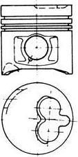 Kolbenschmidt 93883700 поршень на FIAT DUCATO Panorama (280)