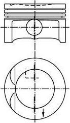 KOLBENSCHMIDT Поршнекомплект Opel Astra F/Vectra B d-82.1C18XE/C18XEL/X18XE (99438610)