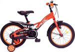 Велосипед детский LAUX GROW UP 16 BOYS, колеса 16 orange/black [ Laux ]