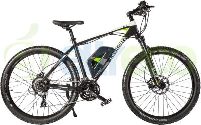 Велогибрид LEISGER ADV MD5-650-A+MB black/green