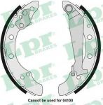 LPR 05730 Колодки тормозные барабанные VW G3/PASSAT/LUPO/SKODA FELICIA/FABIA 88-08 (1HO609525)