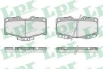 LPR 05P058 Колодки тормозные передние TOYOTA LAND CRUISER 70 80 90 4 RUNNER 87- (0449160080)