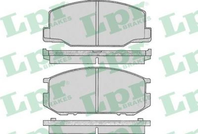 LPR 05P064 комплект тормозных колодок, дисковый тормоз на LOTUS ESPRIT S4 (082)