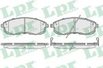 LPR 05P090 Колодки тормозные перед. Maxima 88-94 Maxima 95-00 Maxima 97-> TIIDA 97-- без датч (4106089E91)