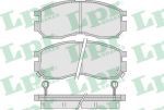 LPR 05P1012 Колодки тормозные передние MITSUBISHI GALANT LANCER 1.8-2.0 88-00 128X52X16mm (X3511002)