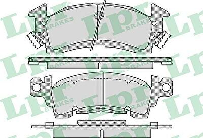 LPR 05P1032 комплект тормозных колодок, дисковый тормоз на CHEVROLET CAPRICE