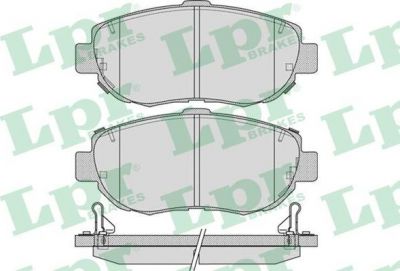 LPR 05P1033 Колодки тормозные передние LEXUS GS IS SC 3.0-4.3 97- (0446530110)