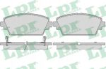 LPR 05P1036 Колодки тормозные дисковые HONDA ACCORD 1.8/2.0 99>03 передние (45022S1AE50)