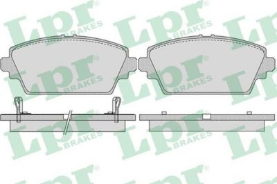 LPR 05P1036 Колодки тормозные дисковые HONDA ACCORD 1.8/2.0 99>03 передние (45022S1AE50)