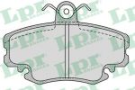 LPR 05P1107 Колодки тормозные дисковые RENAULT LOGAN 04>/SANDERO/CLIO 91>/98> пер.с датчиком (6001547911)
