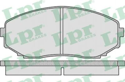 LPR 05P1132 Колодки тормозные перед. MAZDA E2000 E2200 MPV I II 96-> (S4YK3323Z)