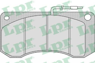 LPR 05P1148 комплект тормозных колодок, дисковый тормоз на RENAULT TRUCKS Midliner