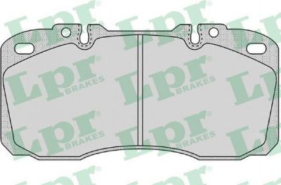 LPR 05P1164 КОМПЛЕКТ ТОРМОЗНЫХ КОЛОДОК, ДИСКОВЫЙ ТОРМОЗ