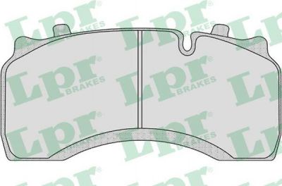 LPR 05P1184 комплект тормозных колодок, дисковый тормоз на RENAULT TRUCKS Midlum