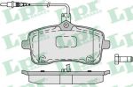 LPR 05P1196 Колодки тормозные задние PEUGEOT 407 04> с датчиком (425335)