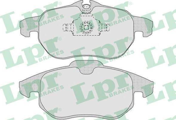 LPR 05P1216 05P1216 Дисковая тормозная колодка