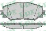 LPR 05P1258 Колодки тормозные передние TOYOTA AURIS Corolla Verso 1.4-2.2 10 06-> (0446512610)