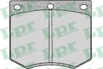 LPR 05P126 Колодки тормозные дисковые FORD GRANADA/TAUNUS 70-85 передние (571247)