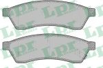 LPR 05P1320 Колодки тормозные дисковые CHEVROLET EPICA (KL1_), EVANDA (24746)