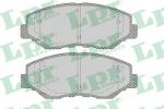 LPR 05P1364 Колодки тормозные передние HONDA CR-V II ELEMENT 02- 141,7X56,8X17,6mm (45022-S9A-E60)