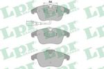 LPR 05P1392 Колодки тормозные передние VW SHARAN 10- TIGUAN 07- SEAT ALHAMBRA 10- (5N0698151)