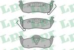 LPR 05P1405 Колодки тормозные дисковые JEEP COMMANDER 3.0-5.8 05-/GRAND CHEROKEE 2.7-5.7 00- задние (5080871AB)