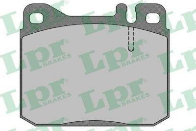 LPR 05P141 Колодки тормозные дисковые MERCEDES W116/W123 72-85 передние (0034203620)