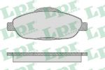 LPR 05P1471 Колодки тормозные передние PEUGEOT 308 07- 3008 09- (425393)