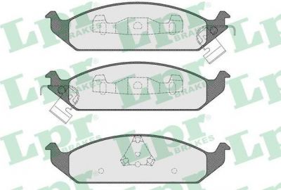 LPR 05P1519 КОМПЛЕКТ ТОРМОЗНЫХ КОЛОДОК, ДИСКОВЫЙ ТОРМОЗ