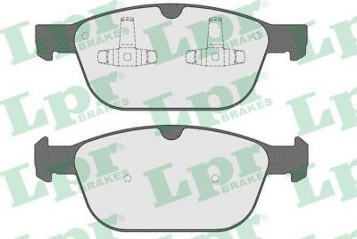 LPR 05P1597 Колодки тормозные дисковые VOLVO XC 60 08- передние (30793943)