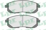 LPR 05P1605 Колодки тормозные дисковые FIAT SEDICI_SUZUKI SX4 (GY), SX4 Saloon (GY) (5581080J01)