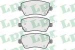 LPR 05P1621 Колодки тормозные дисковые SUZUKI SWIFT 05-/OPEL AGILA 07-/NISSAN MICRA 10- передние (D10601HA0A)