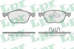 LPR 05P1627 Колодки тормозные дисковые FORD C-MAX II, FOCUS III, FOCUS III Saloon, FOCUS (1712024)