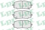 LPR 05P1633 Колодки тормозные передние HYUNDAI i20 08- (581011JA60)