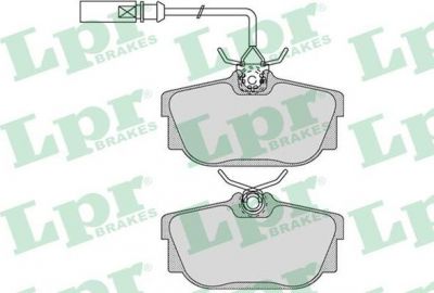 LPR 05P1699 КОМПЛЕКТ ТОРМОЗНЫХ КОЛОДОК, ДИСКОВЫЙ ТОРМОЗ