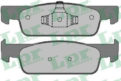 LPR 05P1702 КОМПЛЕКТ ТОРМОЗНЫХ КОЛОДОК, ДИСКОВЫЙ ТОРМОЗ