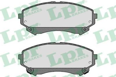 LPR 05P1778 комплект тормозных колодок, дисковый тормоз на CADILLAC CTS