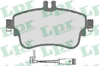 LPR 05P1780A комплект тормозных колодок, дисковый тормоз на MERCEDES-BENZ B-CLASS (W246, W242)