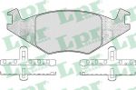 LPR 05P223 Колодки тормозные дисковые VOLKSWAGEN G1/G2 1.3/POLO 87>94 передние (191698151F)