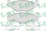LPR 05P225 Колодки тормозные передние VW G2 G3 (1H0698151)