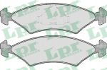LPR 05P232 Колодки тормозные дисковые FORD FIESTA 1.0-1.6D 83-89 передние (571312)