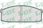 LPR 05P252 Колодки тормозные дисковые NISSAN BLUEBIRD 1.6-2.0D 80-84/LAUREL 2.0-2.4 81-85 передние (DA060W2290)