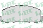 LPR 05P260 Колодки тормозные дисковые MITSUBISHI COLT/GALANT/LANCER 1.6-2.4 84-92 передние (MB668399)