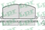 LPR 05P268 Колодки тормозные передние TOYOTA CAMRY CARINA COROLLA 83-92 (0449132180)