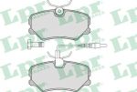 LPR 05P293 Колодки тормозные дисковые PEUGEOT 306 93>01/405 92>96 передние (425095)