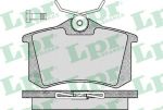 LPR 05P294 Колодки тормозные дисковые зад AUDI A2 A3 A4 A6 A8 TT FORD GALAX PGT 307 807 (8E0698451L)