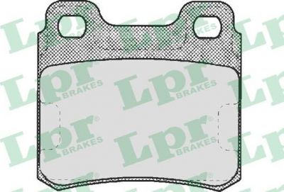 LPR 05P317 Колодки тормозные зад.W107 85-89 (5057336)