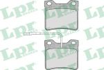LPR 05P330 Колодки тормозные дисковые PEUGEOT 406 1.6-3.0 95-04/607 2.0-3.0 00- задние (571398J)