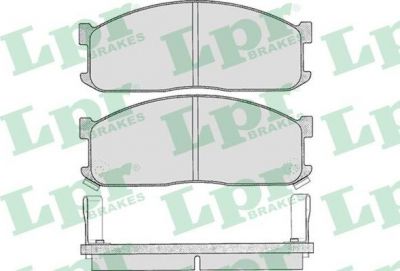 LPR 05P335 комплект тормозных колодок, дисковый тормоз на MAZDA E-SERIE фургон (SR2)