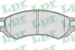 LPR 05P354 Колодки тормозные дисковые NISSAN PRIMERA P10 90-96 передние (4106075J25)